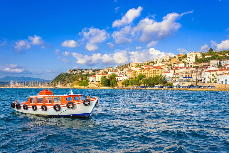 The pretty fishing port of Pylos, Messenia