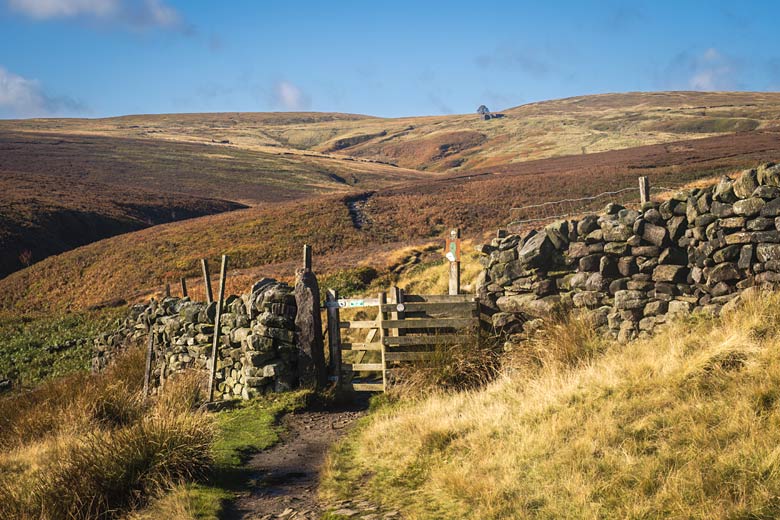 Wild expanse of Haworth Moor, West Yorkshire Wild expanse of Haworth Moor, West Yorkshire