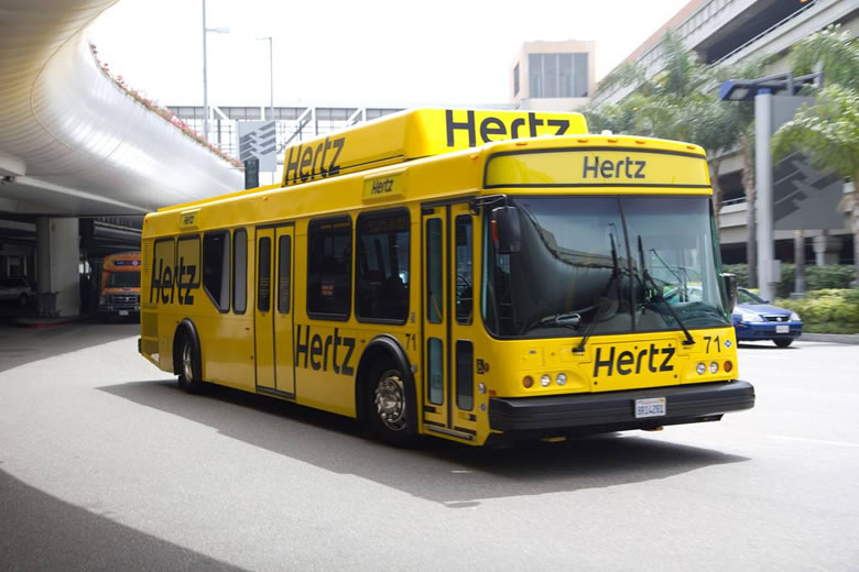 Shuttle bus, Los Angeles - LAX