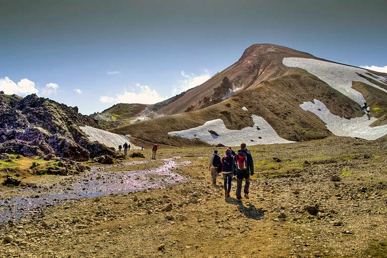 Hiking in Iceland