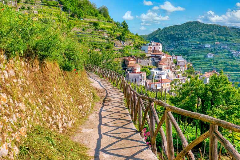 Hit the hiking trail from Scala Hit the hiking trail from Scala