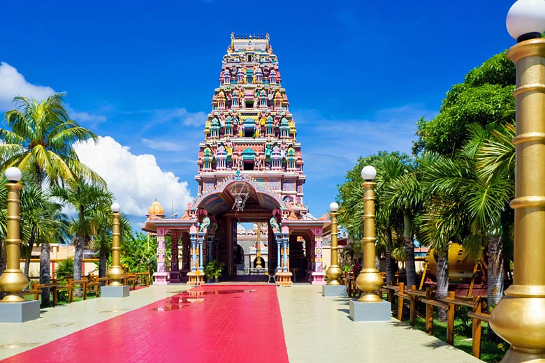 The colourful Kaylasson Temple, Port Louis The colourful Kaylasson Temple, Port Louis