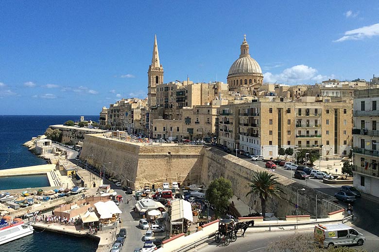 The historic city of Valletta