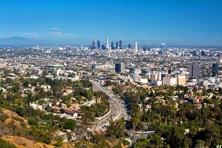 View from the Hollywood Hills, Los Angeles © FiledIMAGE - Fotolia.com View from the Hollywood Hills, Los Angeles © FiledIMAGE - Fotolia.com