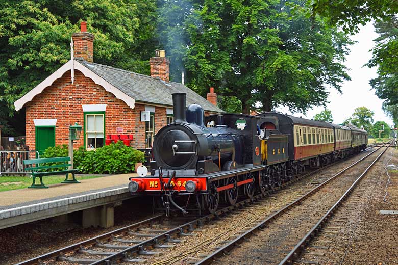 Historic Holt Station on The Poppy Line