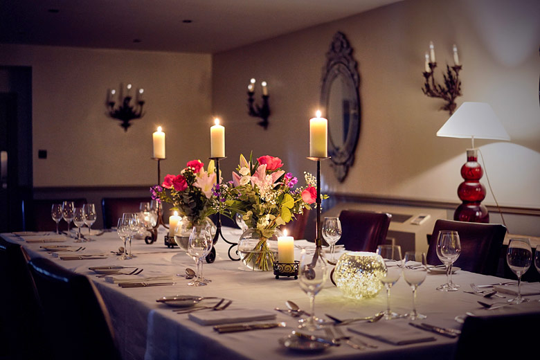 Dining room at the the Hotel du Vin in Henley-on-Thames - photo courtesy of Hotel du Vin