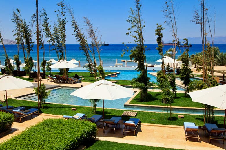 Aqaba's inviting coast, warm sea included Aqaba's inviting coast, warm sea included
