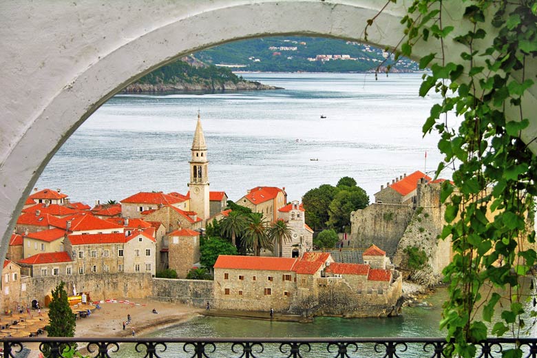 The old town of Budva, Montenegro