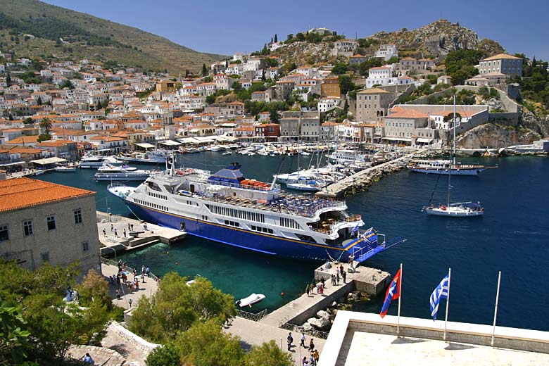 The romantic Greek island of Hydra The romantic Greek island of Hydra