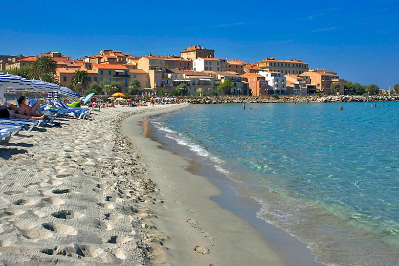 L'Ile Rousse Beach, Corsica L'Ile Rousse Beach, Corsica
