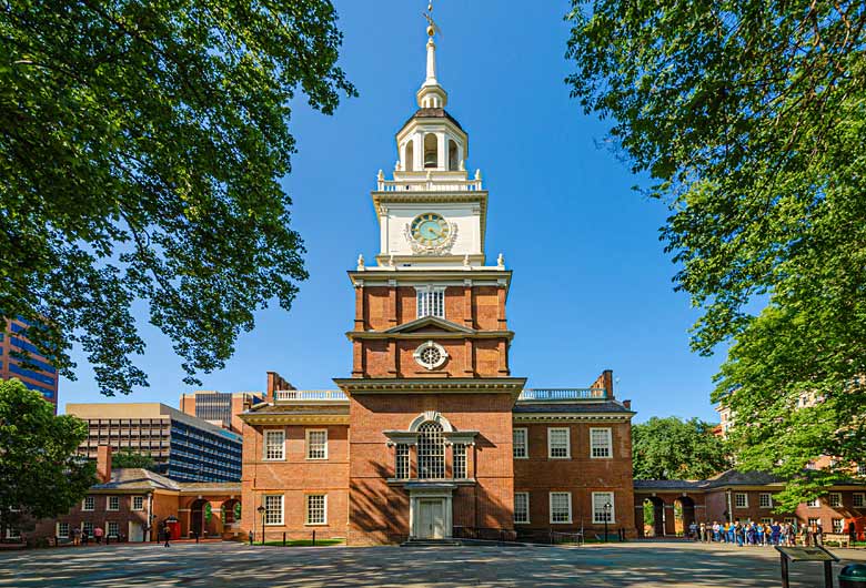 Independence Hall in Philadelphia