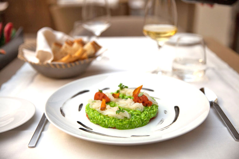 Innovative cuisine at Larte - photo courtesy of www.lartemilano.com