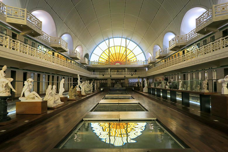 The interior of Piscine Roubaix museum The interior of Piscine Roubaix museum