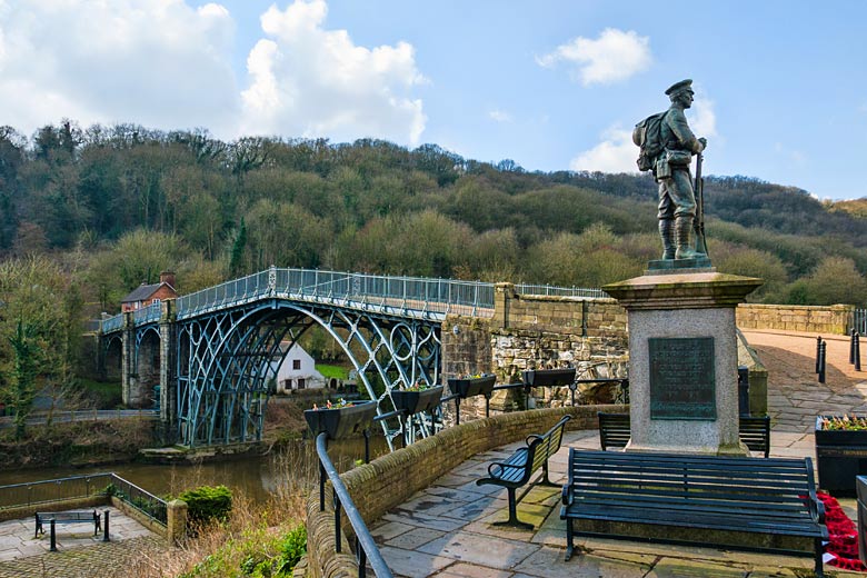 The UNESCO site of Ironbridge Gorge The UNESCO site of Ironbridge Gorge