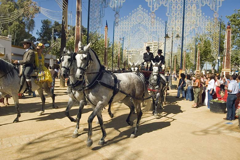The Jerez Horse Fair held every year in the first week of May The Jerez Horse Fair held every year in the first week of May