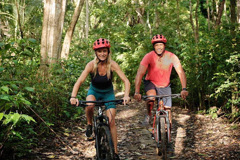 Take a jungle bike tour