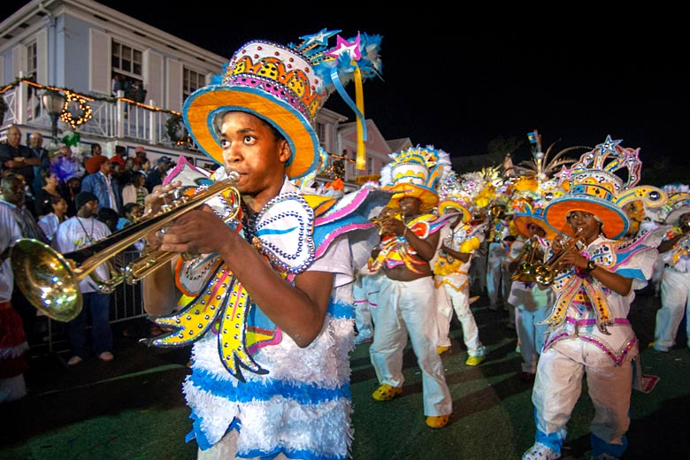 Experience the Junkanoo Parade on Boxing Day in Nassau