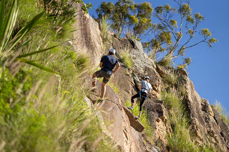 Abseiling Kangaroo Point Cliffs