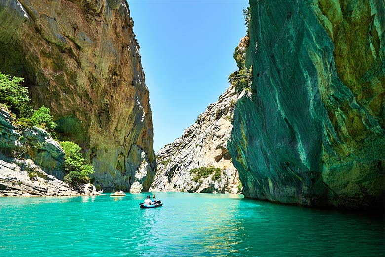 Kayaking the Verdon Gorges Kayaking the Verdon Gorges