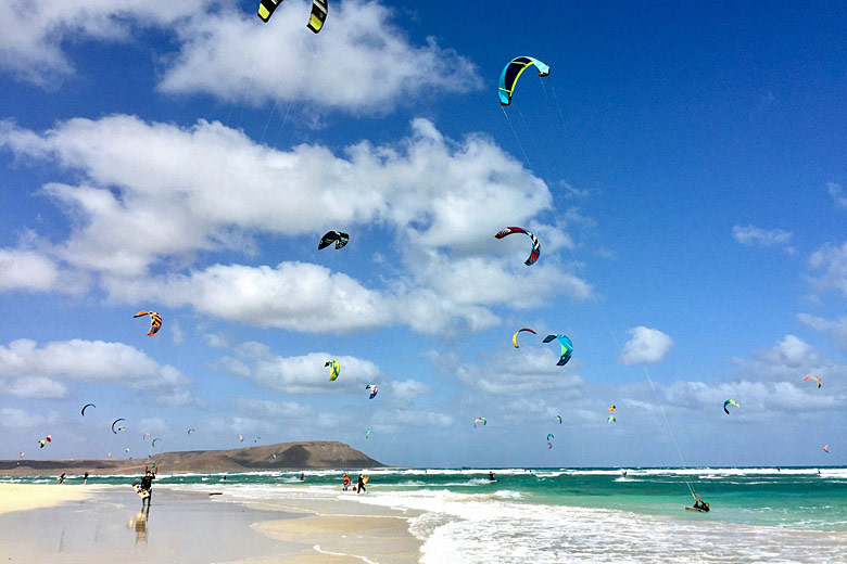 Kite Beach, Sal Island, Cape Verde Kite Beach, Sal Island, Cape Verde