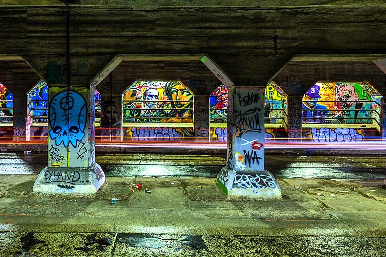 Inside the Krog Street Tunnel, Atlanta Inside the Krog Street Tunnel, Atlanta