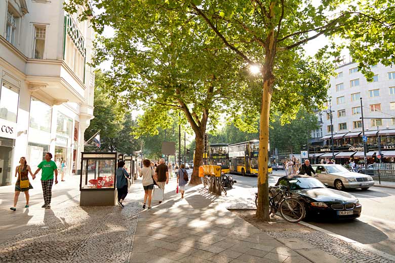 Berlin's famous Kurfürstendamm