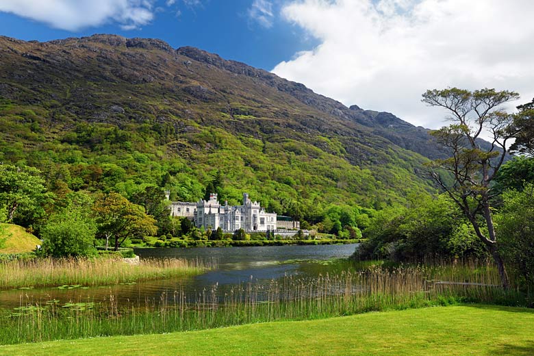 Kylemore Abbey in wild Connemara Kylemore Abbey in wild Connemara