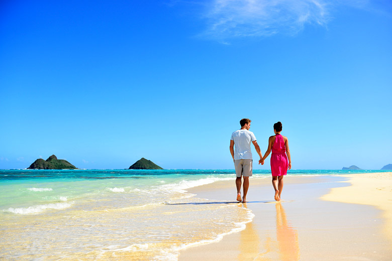 Lanikai Beach, Oahu - Hawaii honeymoons