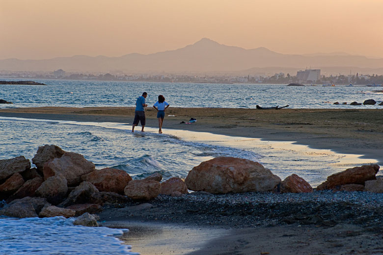 Larnaca Bay sunset © DGB - Alamy Stock Photo