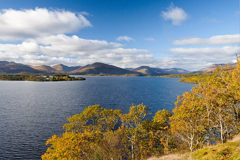 Loch Lomond in late summer Loch Lomond in late summer