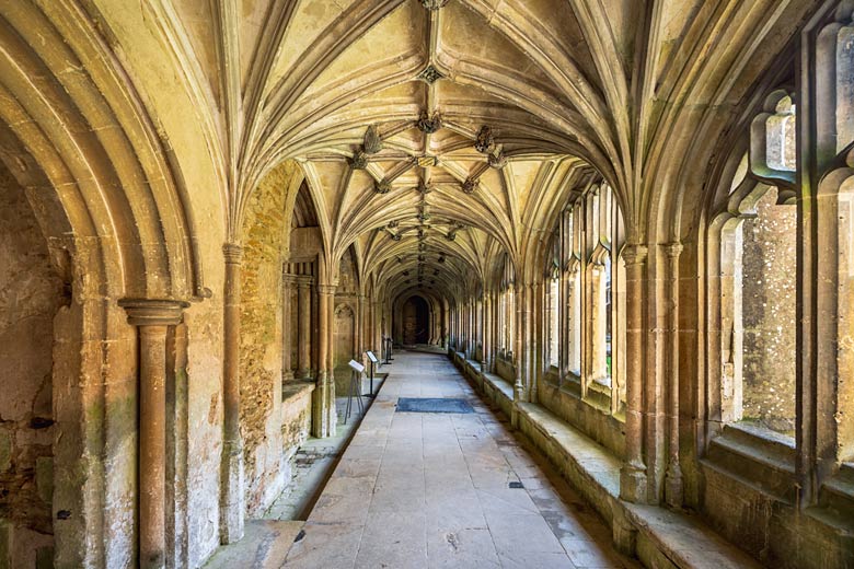 Cloisters of Laycock Abbey, Wiltshire Cloisters of Laycock Abbey, Wiltshire
