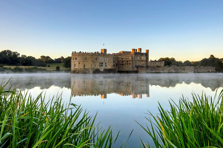 Leeds Castle over the water Leeds Castle over the water