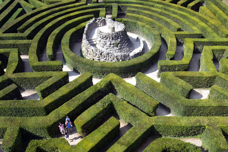 Escape the maze at Leeds Castle, Kent Escape the maze at Leeds Castle, Kent