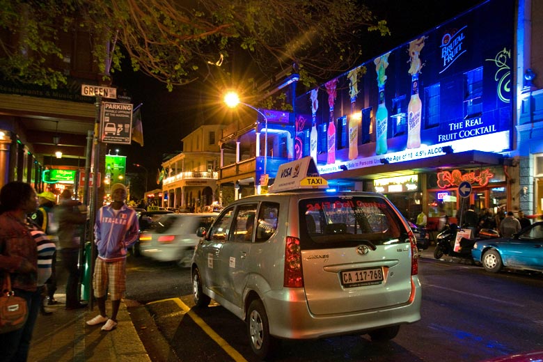 Saturday night on Long Street, Cape Town Saturday night on Long Street, Cape Town