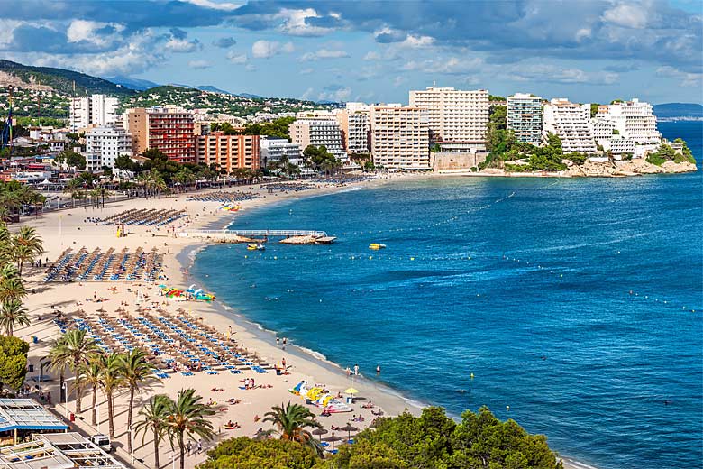 Magaluf Beach, Majorca Magaluf Beach, Majorca