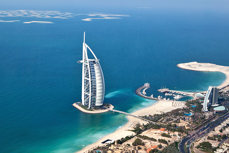 The magnificent Burj Al Arab Hotel, Dubai