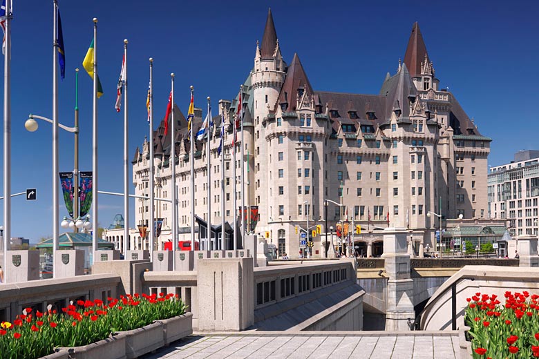The majestic Fairmont Château Laurier Hotel, Ottawa The majestic Fairmont Château Laurier Hotel, Ottawa