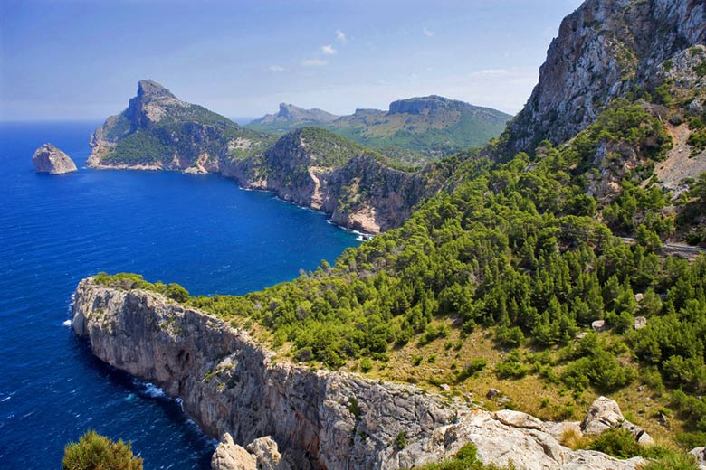 Majorca weather over the Cap de Formentor Majorca weather over the Cap de Formentor