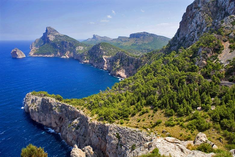 Majorca weather over the Cap de Formentor