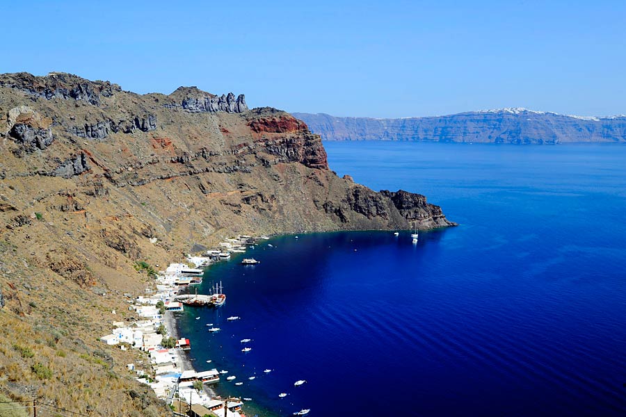 Manolas Bay, Santorini Manolas Bay, Santorini