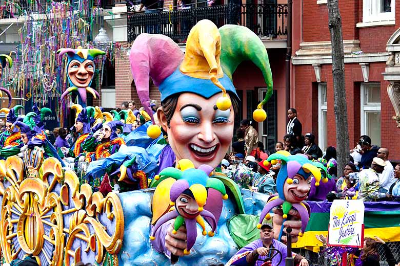 Mardi Gras Parade, New Orleans, Louisiana, USA