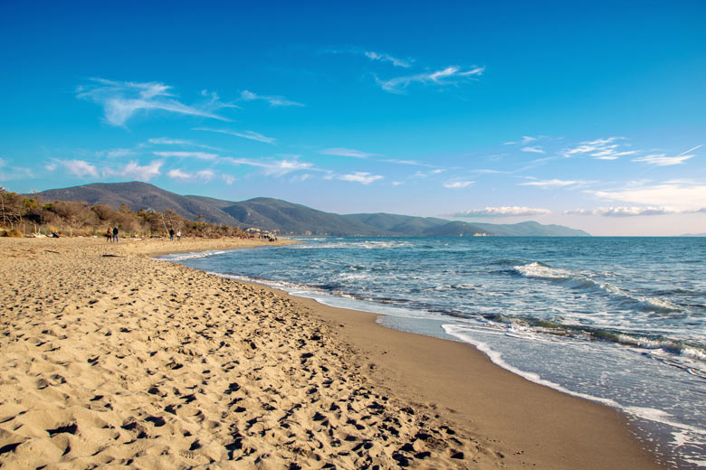 Maremma coast near Alberese, Tuscany, Italy Maremma coast near Alberese, Tuscany, Italy