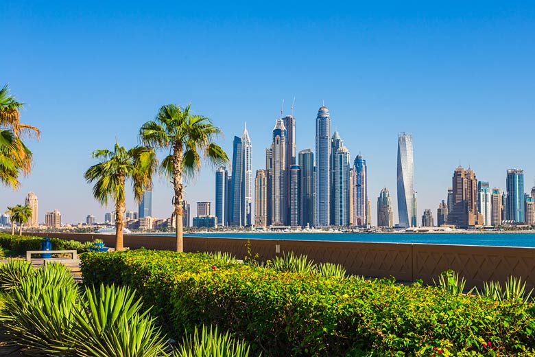 Marina District of Dubai, United Arab Emirates Marina District of Dubai, United Arab Emirates