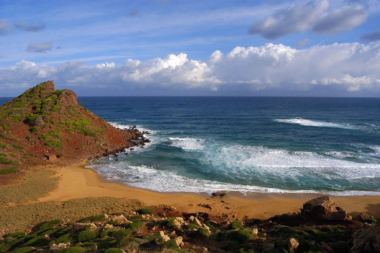 Cala Pilar on the north coast - photo courtesy of Menorca Tourism Promotion Foundation