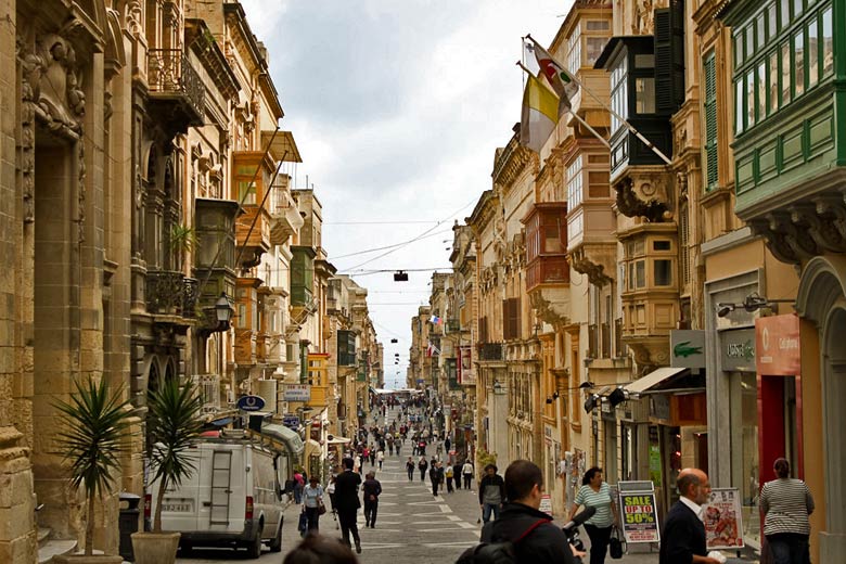 Merchant Street, Valletta, Malta Merchant Street, Valletta, Malta