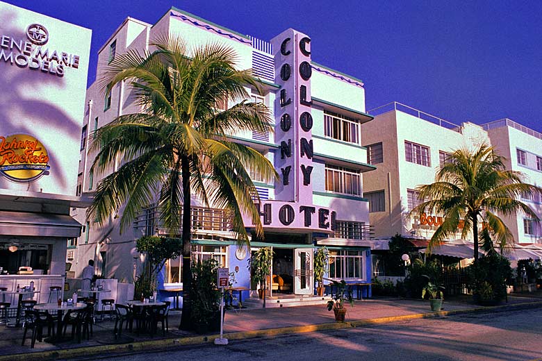Miami Art Deco, South Beach Florida © Reinhard Jahn - Wikimedia Commons
