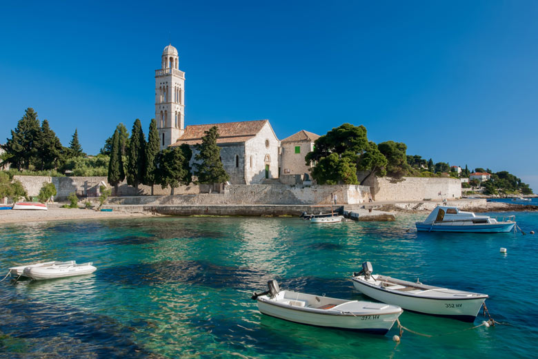 Where to go on holiday in August 2023/2024: Fifteenth century monastery, Hvar Croatia © Nolte Lourens - Fotolia.com Where to go on holiday in August 2023/2024: Fifteenth century monastery, Hvar Croatia © Nolte Lourens - Fotolia.com
