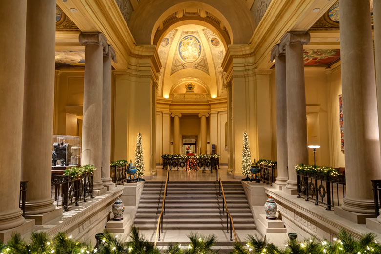 Interior of the Museum of Fine Arts, Boston