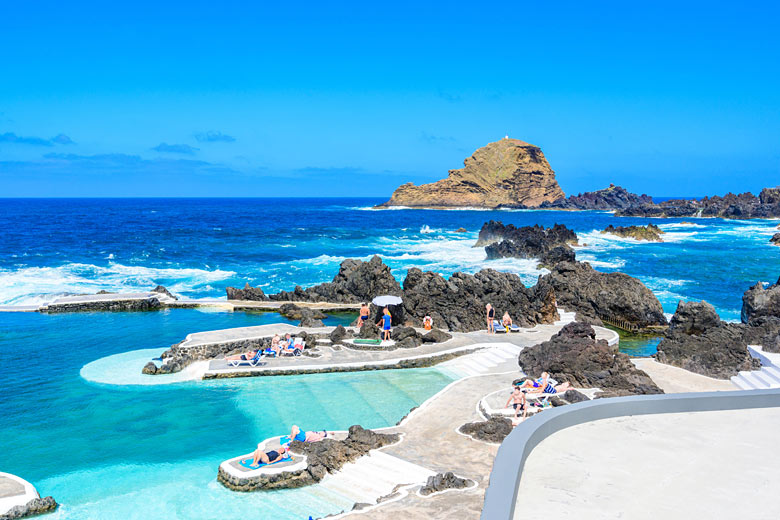 Swim in the natural rock pools at Porto Moniz