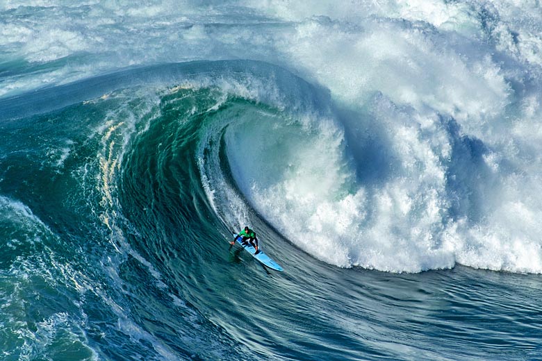 Nazaré - a world-renowned surfing destination © Wirestock - Adobe Stock Image